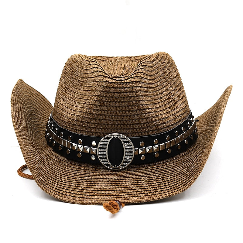 TANCRED Men's Straw Cowboy Hat