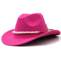 ROHILA Fedora Hat in Rose