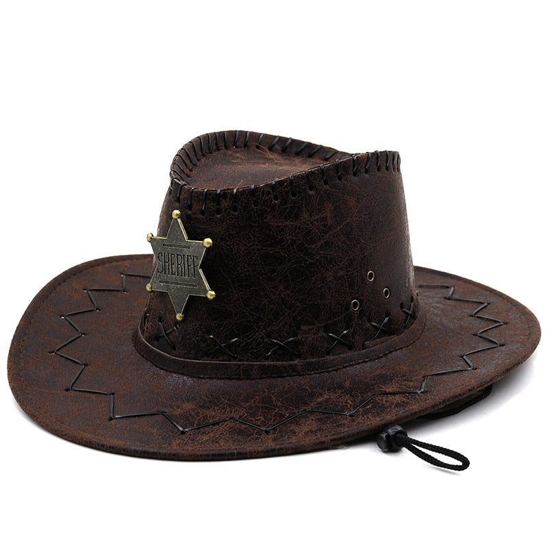 KYILE Fedora Hat in Brown