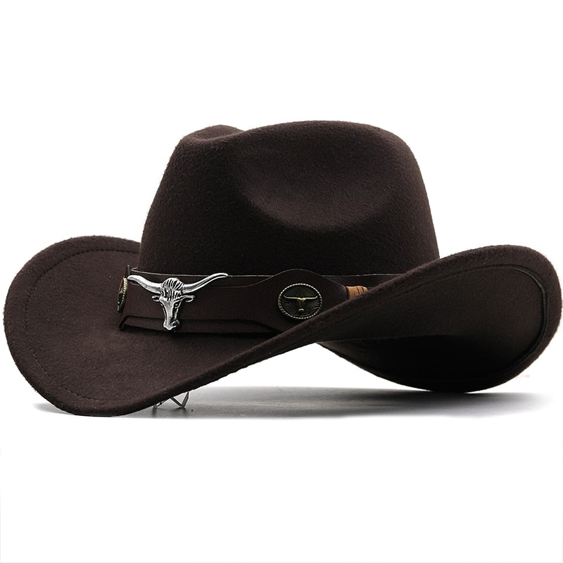 ATHELSTAN Men's Felt Cowboy Hat