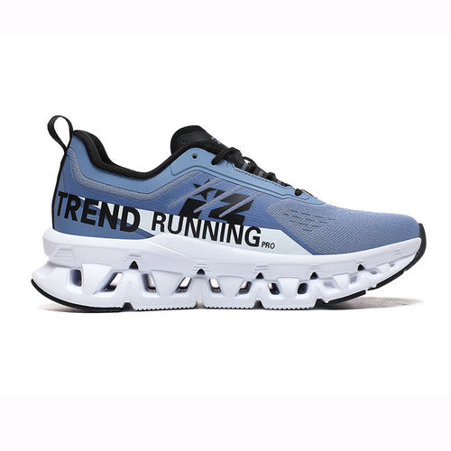 'Hypersol Echo' X9X Sneakers in Black/Neon Pulse Blue