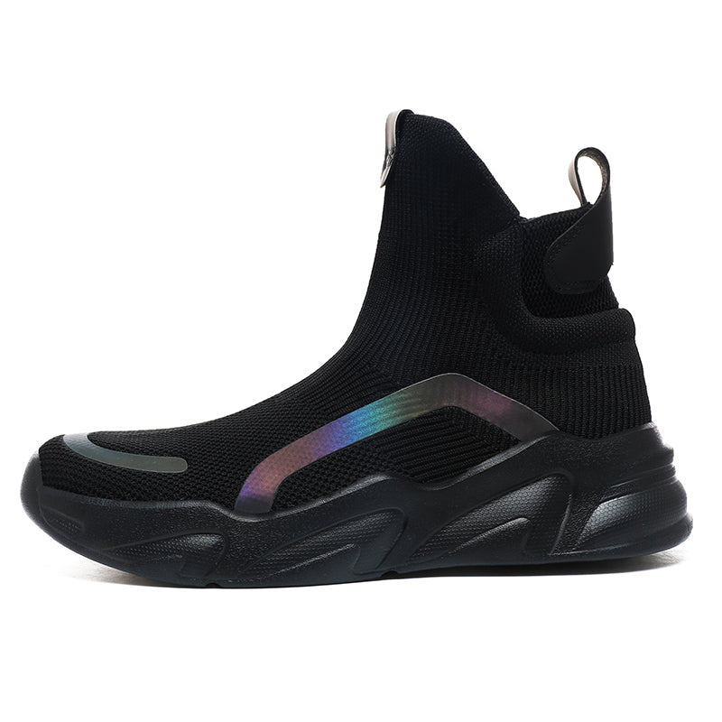 ZURI Sock Sneakers in Black