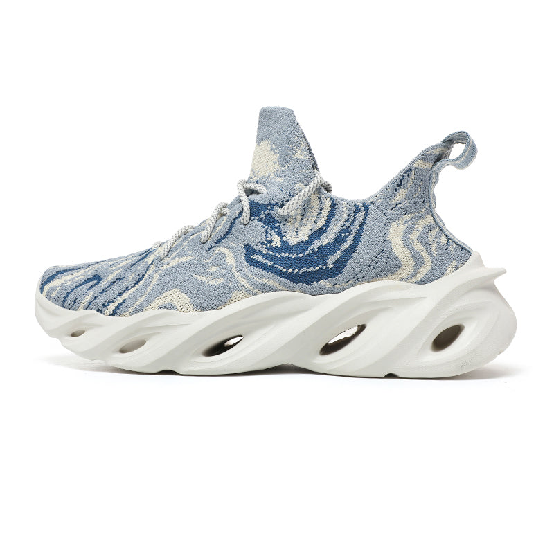 'Spectra Horizon' X9X Sneakers in Beige/Blue