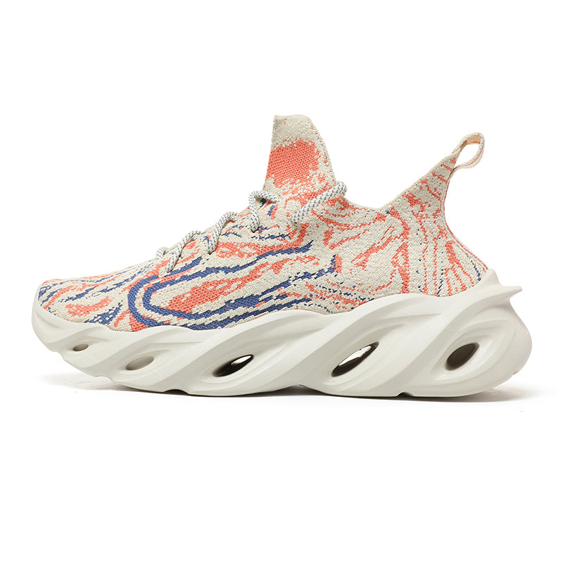 'Spectra Horizon' X9X Sneakers in Beige/Orange