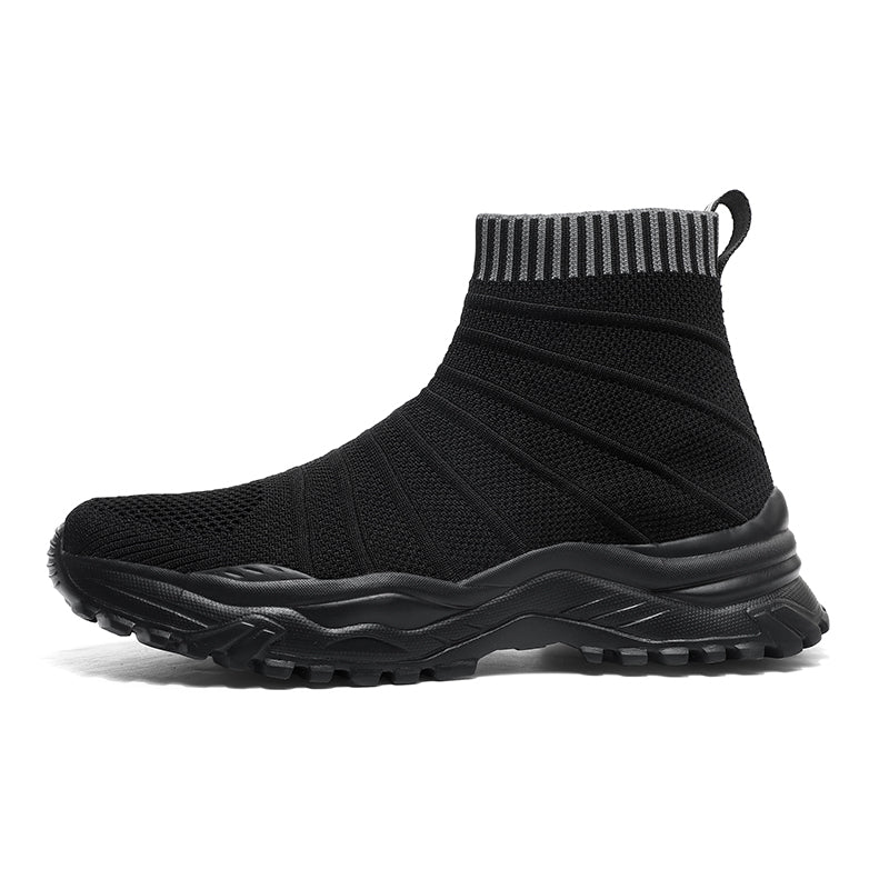 MEDORA Sock Sneakers in Black