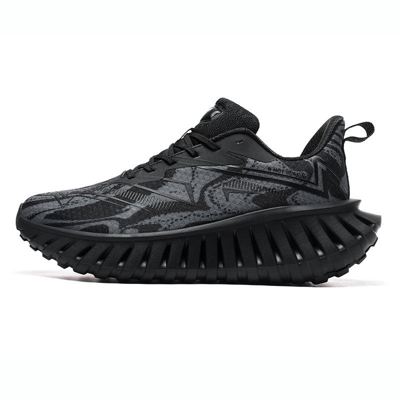 ‘Neo Racer’ X9X Sneakers in Carbon Black/Gray