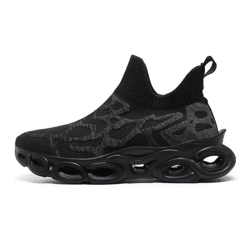 ‘Stealth Phantom’ X9X Sneakers in Carbon Black