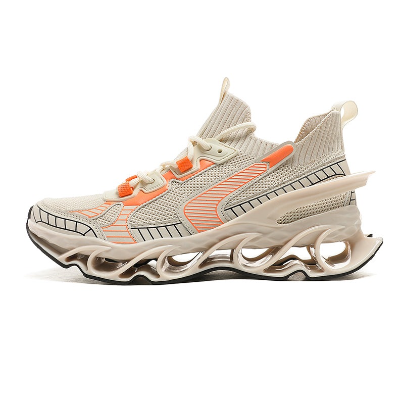 ‘Arctic Nova’ X9X Sneakers in Beige/Orange