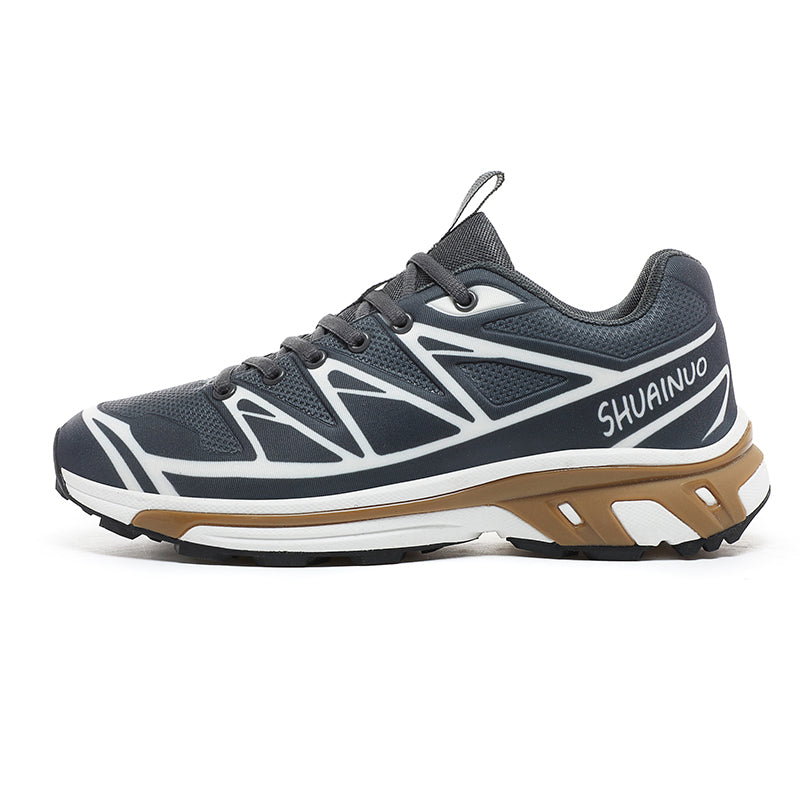 ‘Imperial Ignition’ X9X Sneakers in Gray/Brown