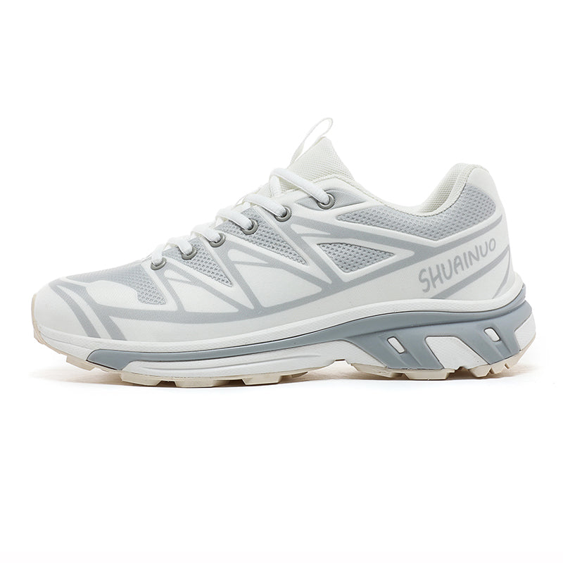 ‘Imperial Ignition’ X9X Sneakers in White/Gray
