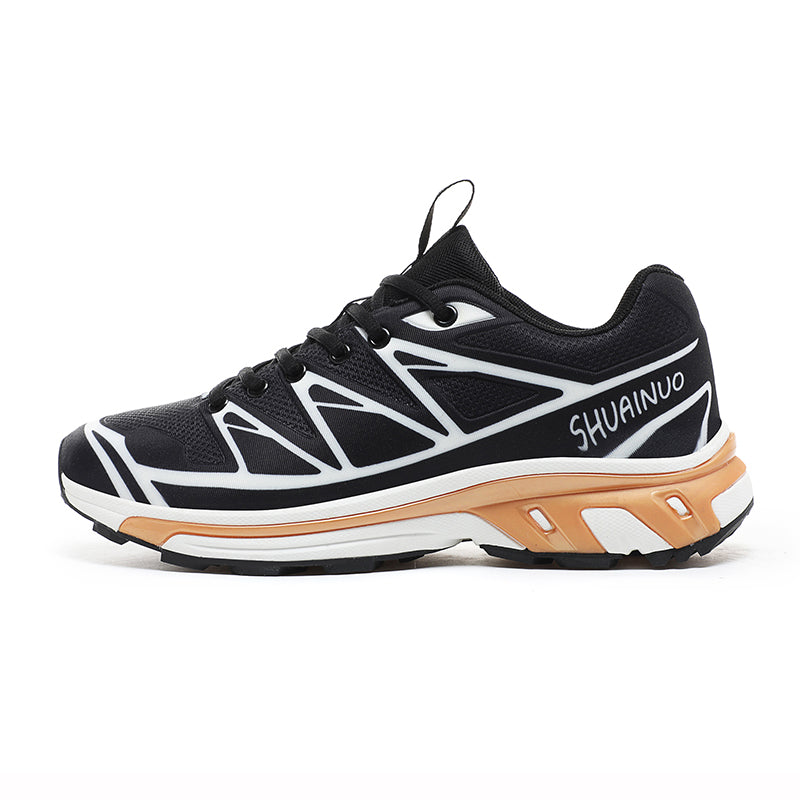 ‘Imperial Ignition’ X9X Sneakers in Black/Orange