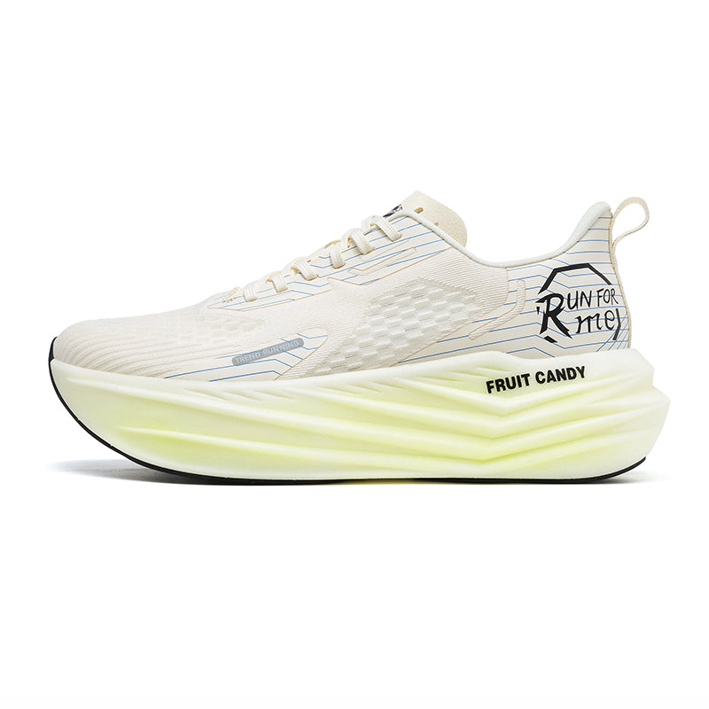 'Drift Core' X9X Sneakers in Beige/Pastel Yellow