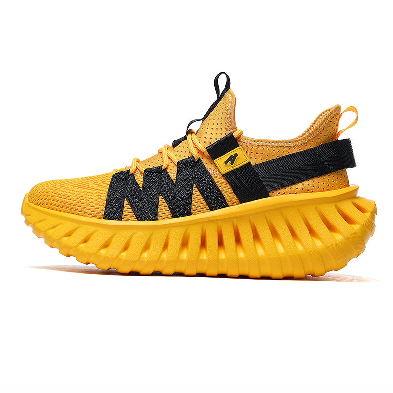 ‘Crystal Forge’ X9X Sneakers in Goldenrod Yellow