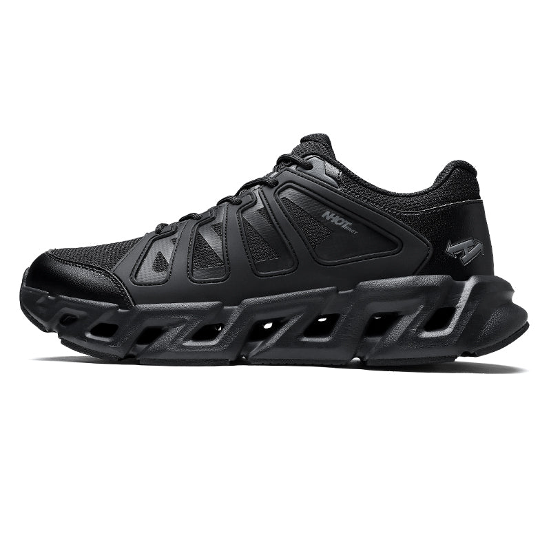 'Velvet Strike' X9X Sneakers in Carbon Black