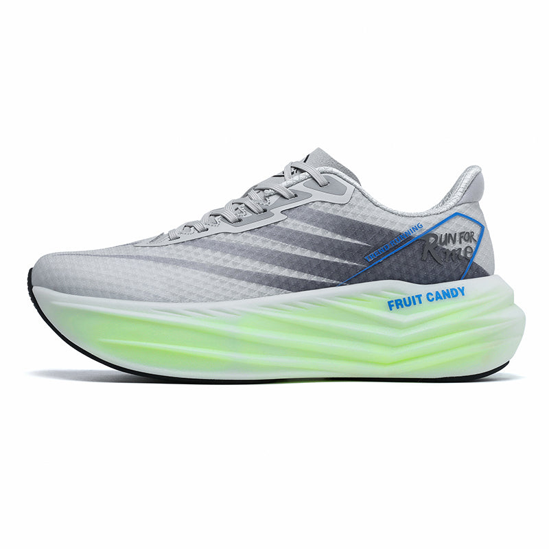 'Shadow Mesh' X9X Sneakers in Gray/Pale Green