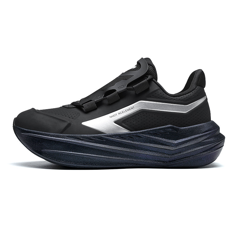 ‘Noctyre Pulsewave’ X9X Sneakers in Carbon Black / Navy Gray
