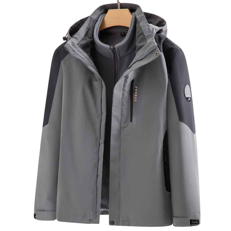 MLB 2299 Outdoor Jacket in Charcoal Gray