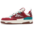 AQUATA Chunky Sneakers in White/Maroon