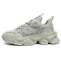 'Armageddon Blaze' X9X Sneakers in Cloud Smoke