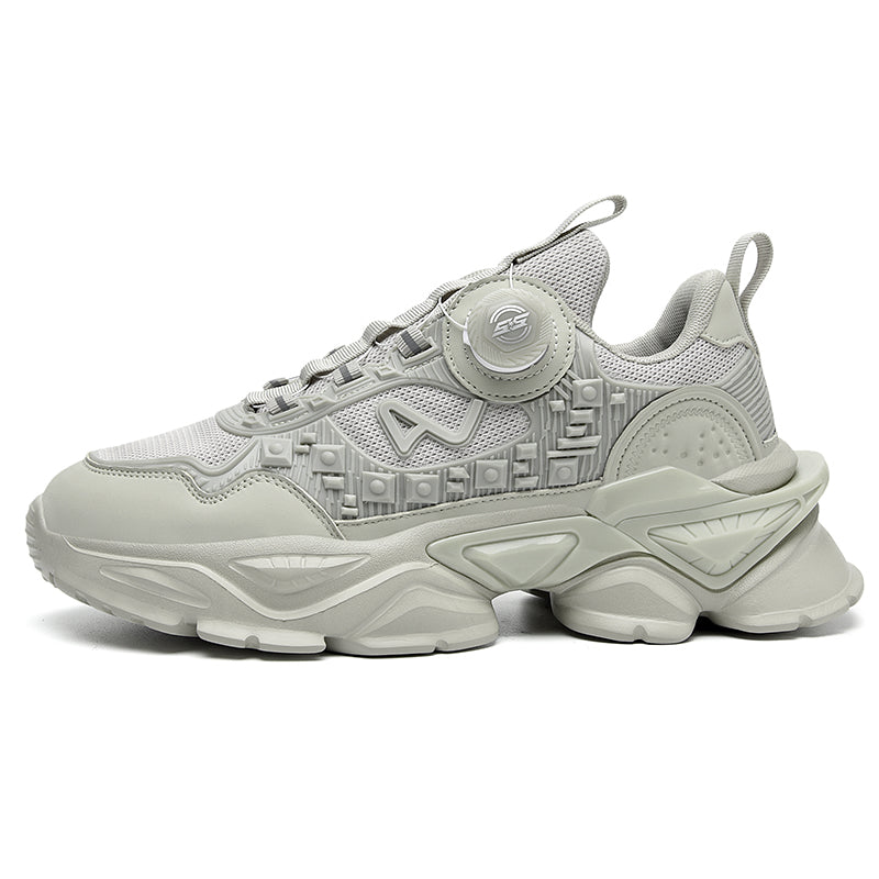 'Armageddon Blaze' X9X Sneakers in Cloud Smoke