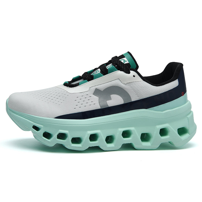 ‘Romulus Radiance’ X9X Sneakers in Gray/Aqua Blue