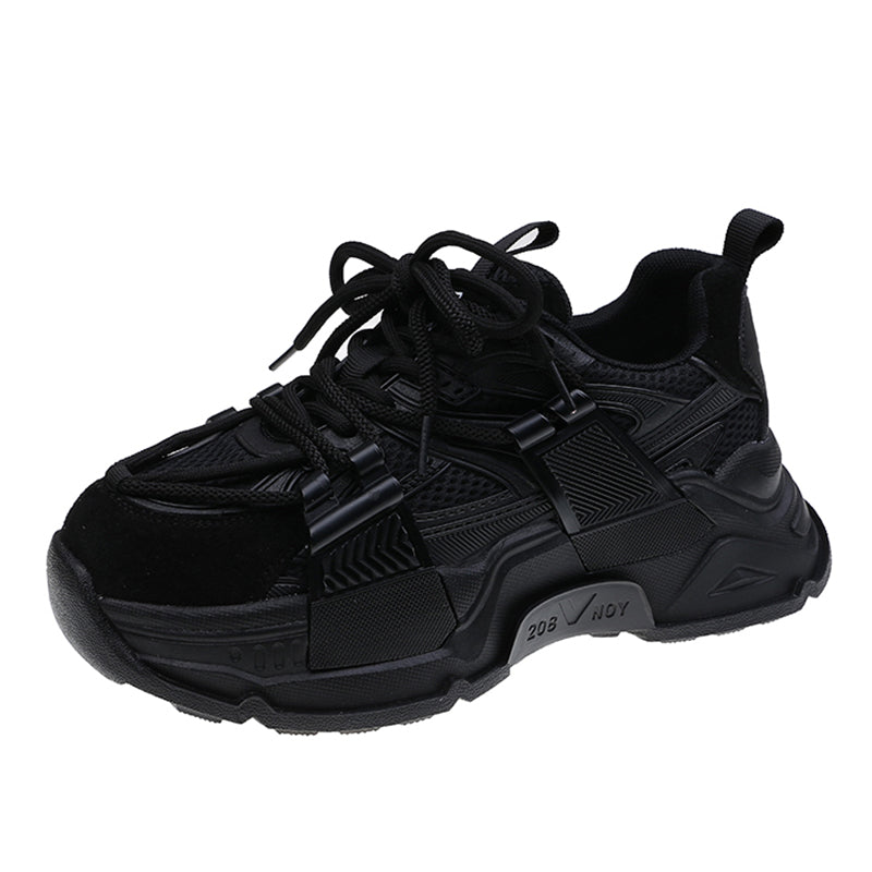 HEIDI Chunky Sneakers in Black