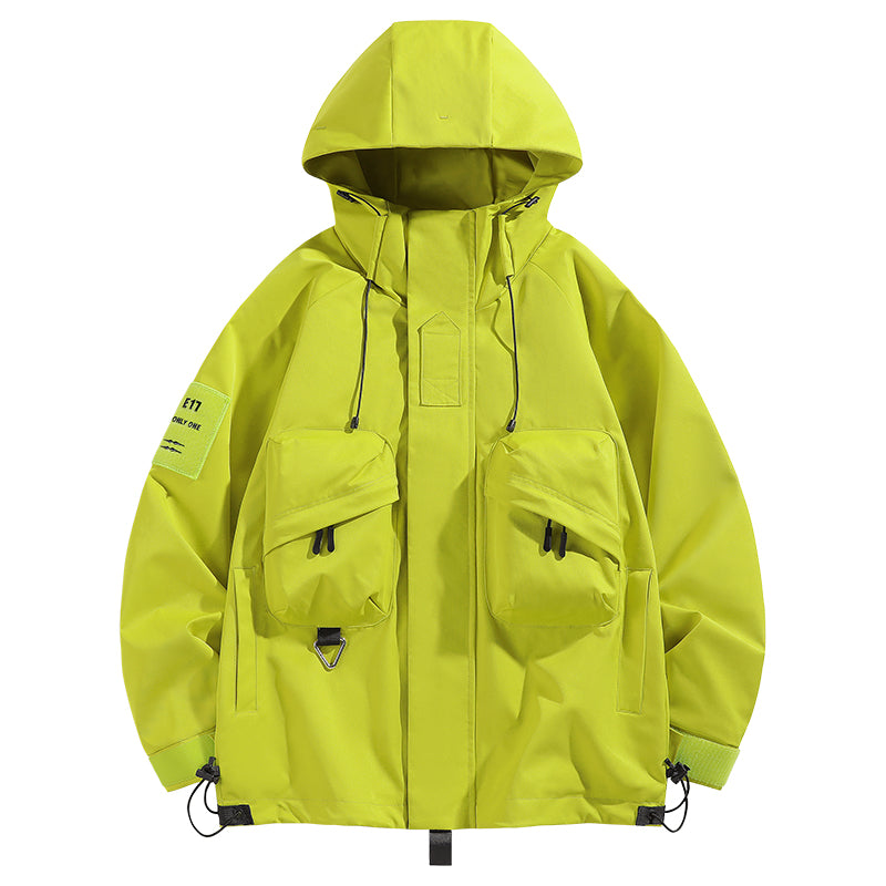 MLB 2353 Outdoor Jacket in Fluorescent Green