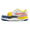 'Stride Pulse' X9X Sneakers in Blue/Yellow/Orange