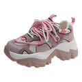 RYLEE Chunky Sneakers in Peach/Pink