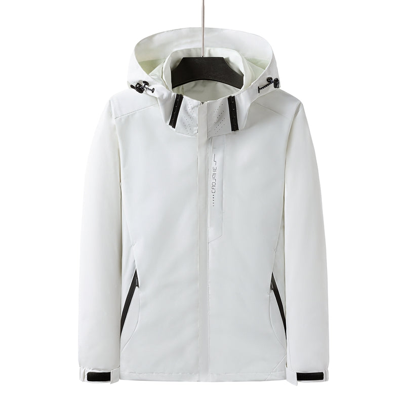 MLB 6266 Outdoor Jacket in Ivory White
