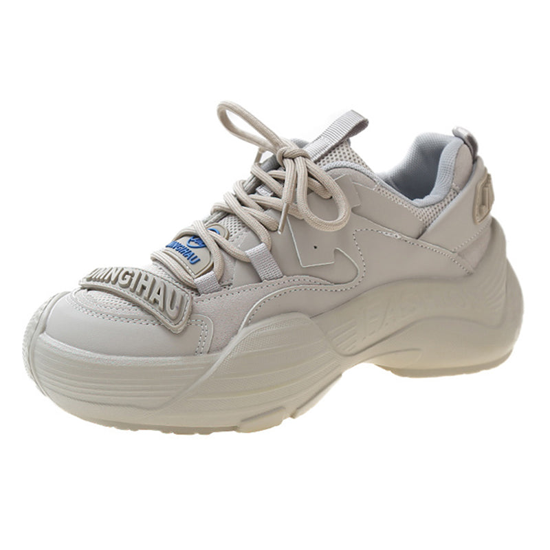 AZZIE Chunky Sneakers in Beige