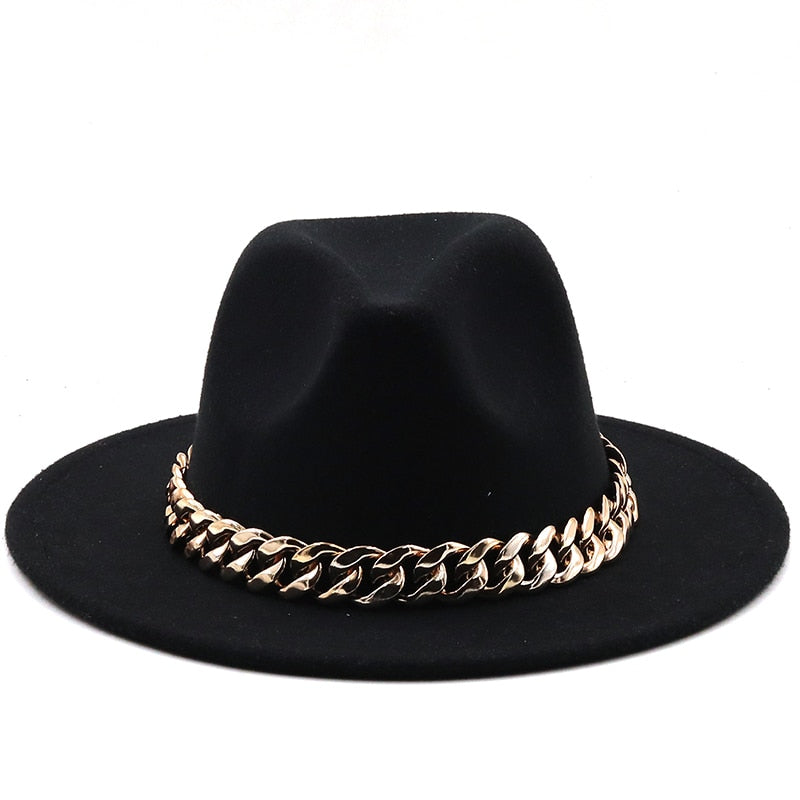 ESTELLA Fedora Hat in Black