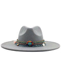 IVANA Fedora Hat in Gray