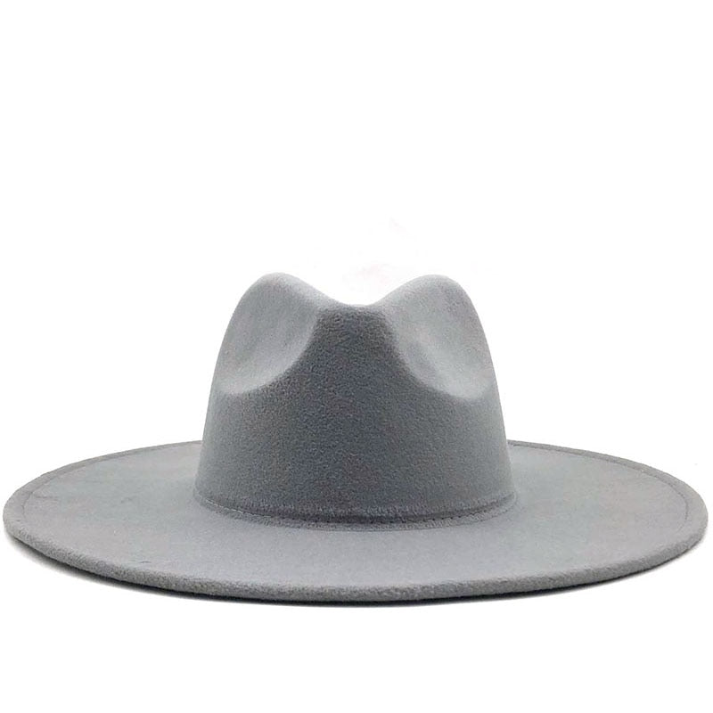 TIARA Fedora Hat in Gray