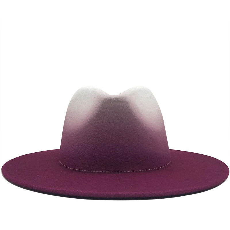 LIALOS Fedora Hat in Rose