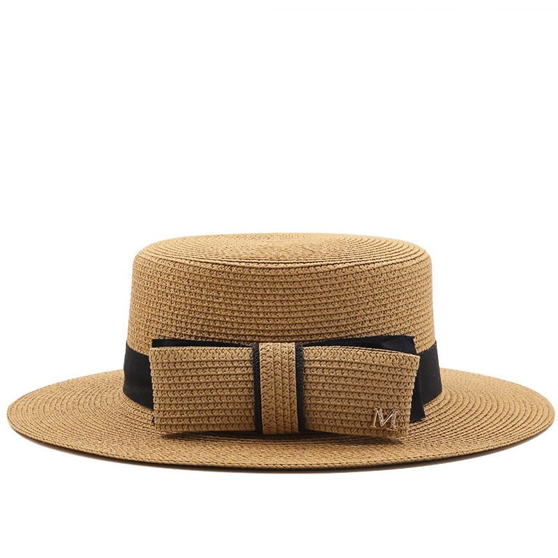 RENATA Panama Hat in Khaki