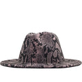 HADLEY Fedora Hat in Pink/Black