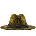 LAYNE Fedora Hat in Mustard