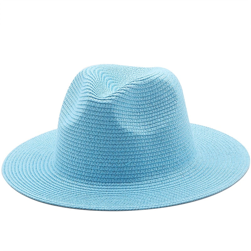 TORA Fedora Hat in Lake Blue