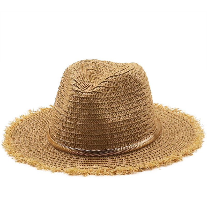 ELVIRE Fedora Hat in Khaki