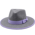 IDELLA Fedora Hat in Gray