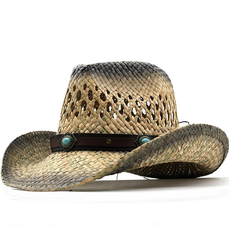 MANUEL Men's Straw Cowboy Hat