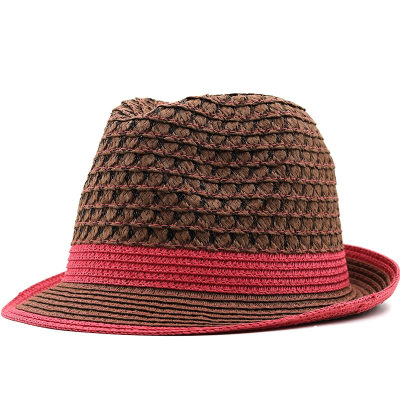 LOISA Woven Trilby Hat