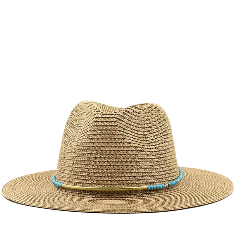 SHIRA Fedora Hat in Khaki