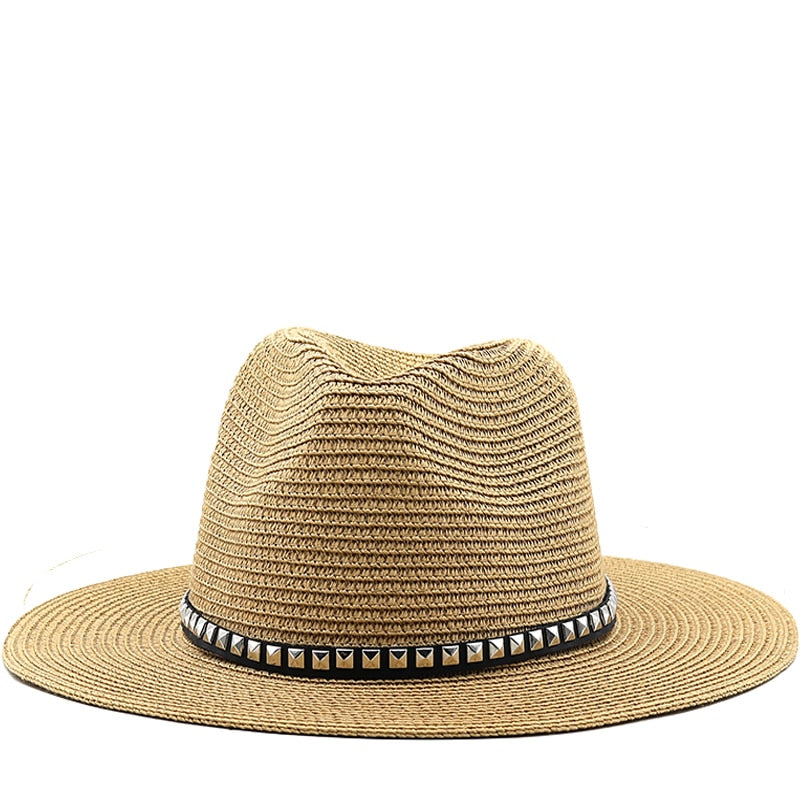 CARIENA Fedora Hat in Khaki
