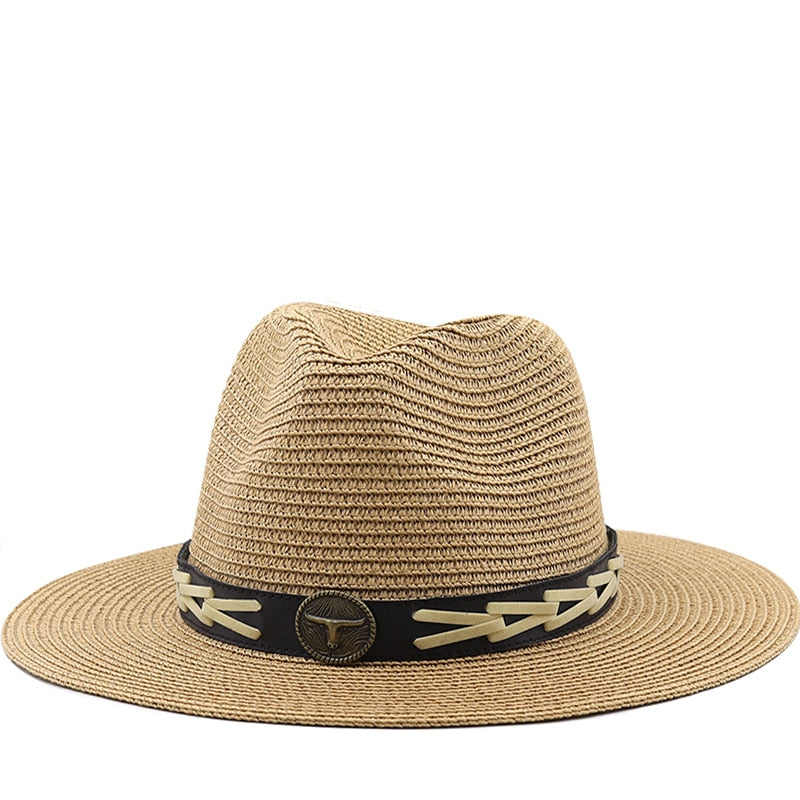 SEYLINA Fedora Hat in Brown