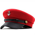 AMENDA Military Hat in Red