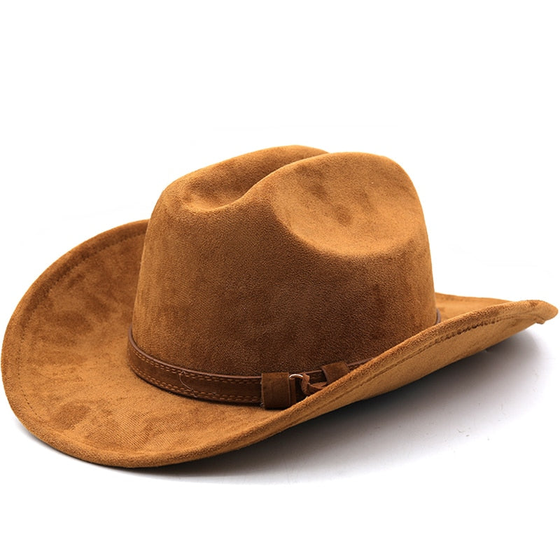 BJORN Men's Felt Cowboy Hat in Khaki