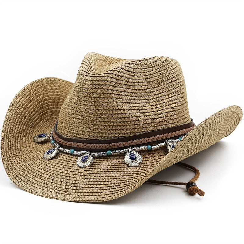 KIARA Cowboy Hat in Khaki