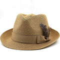 ENYA Fedora Hat in Khaki
